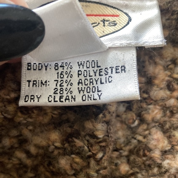 Talbots wool blend cardigan size M - Picture 5 of 8